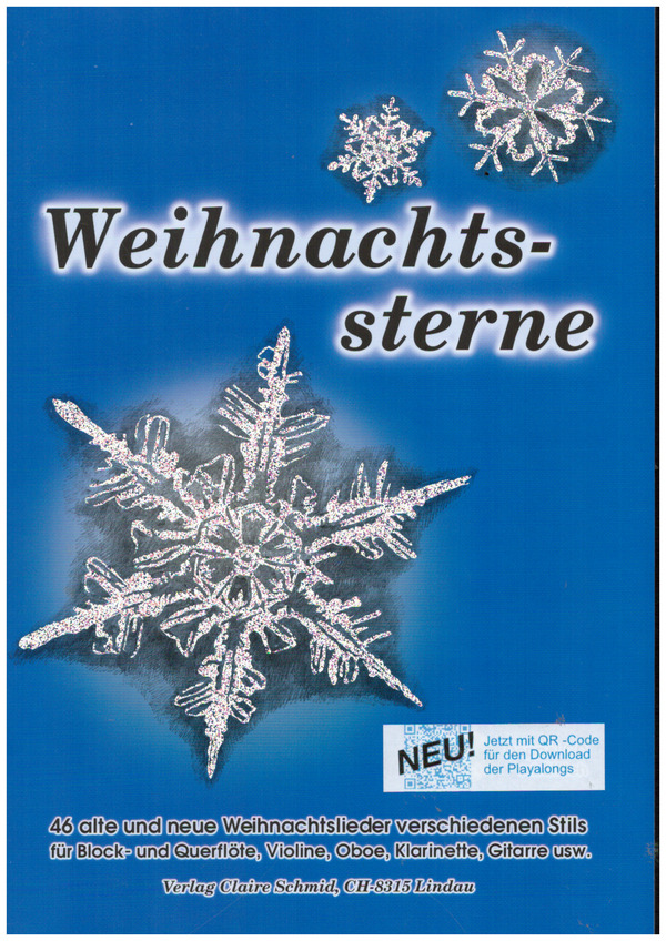 Vorderes Coverbild Weihnachtssterne (+Online-Audio)