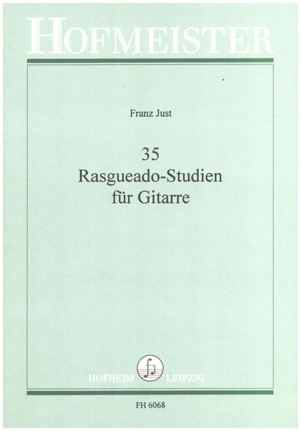 Vorderes Coverbild 35 Rasgueado-Studien fuer gitarre