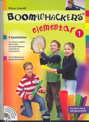 Vorderes Coverbild Boomwhackers elementar Band 1 (+CD)