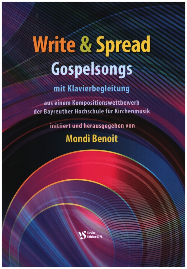 Vorderes Coverbild Write & Spread - Gospelsongs