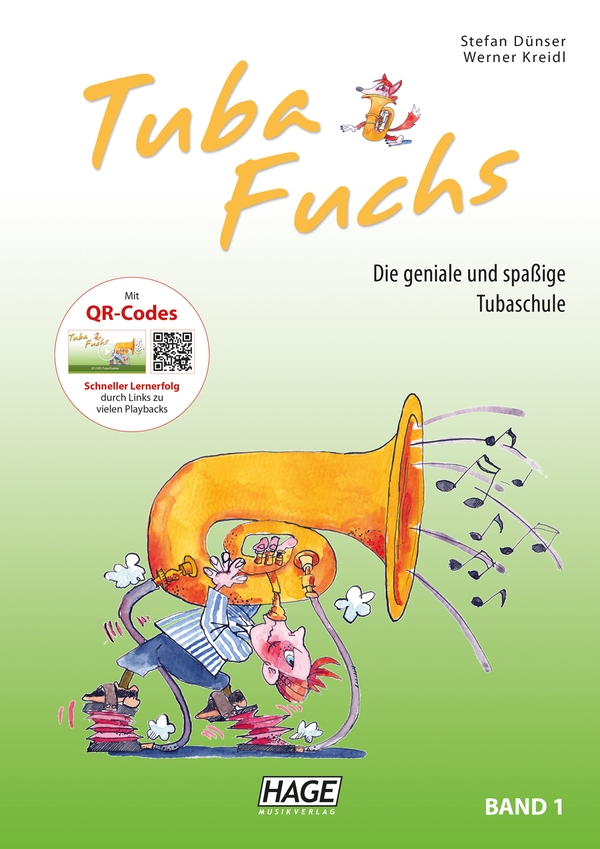 Vorderes Coverbild Tuba Fuchs Band 1 (+QR-Codes)