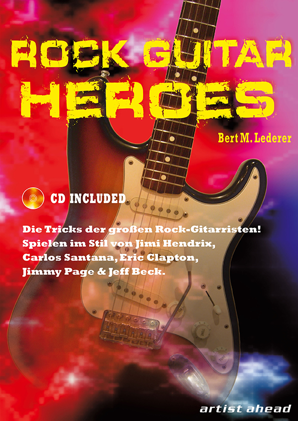 Vorderes Coverbild Rock Guitar Heroes (+CD)