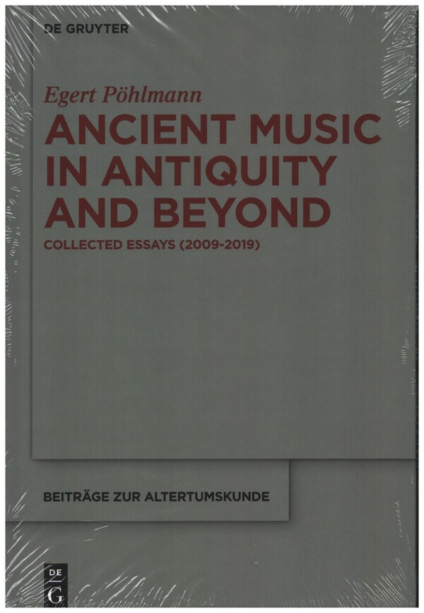 Vorderes Coverbild Ancient Music in Antiquity and Beyond
