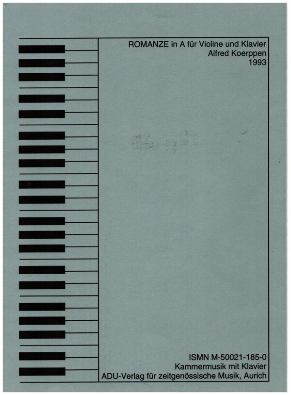 Vorderes Coverbild Romanze in A