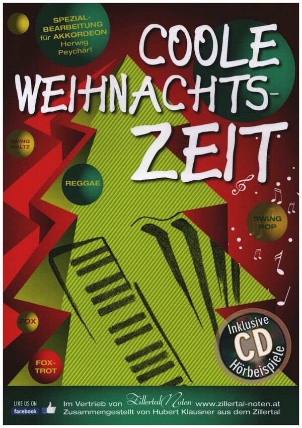 Vorderes Coverbild Coole Weihnachtszeit (+CD)