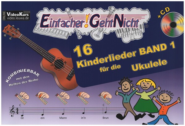 Einfacher! Geht nicht - 16 Kinderlieder Band 1 (+CD)