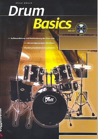 Vorderes Coverbild Drum Basics (+CD) für Schlagzeug