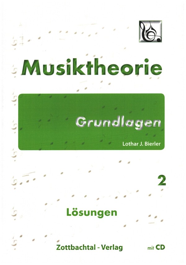 Vorderes Coverbild Musiktheorie Grundlagen Band 2 (+CD)