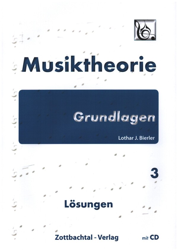 Vorderes Coverbild Musiktheorie Grundlagen Band 3 (+CD)