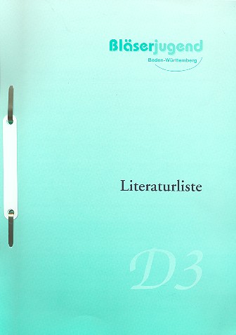 Vorderes Coverbild Literaturliste D3