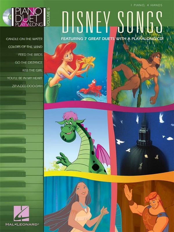Vorderes Coverbild Disney Songs (+CD)