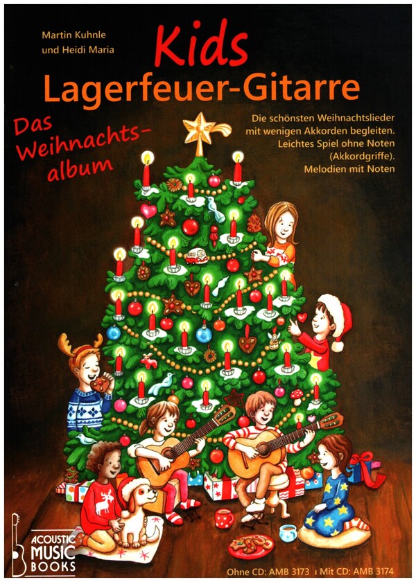 Vorderes Coverbild Kids Lagerfeuer-Gitarre - Das Weihnachtsalbum