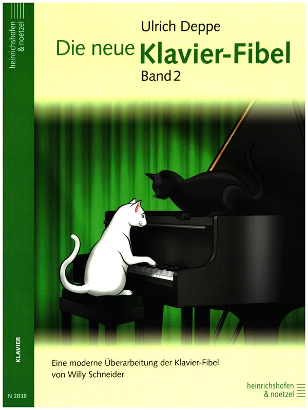 Vorderes Coverbild Die neue Klavier-Fibel Band 2