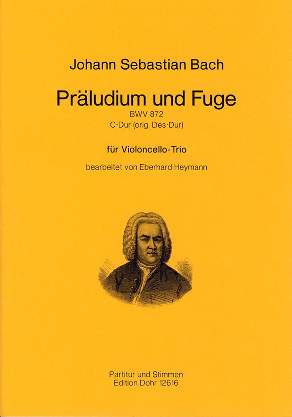 Vorderes Coverbild Präludium und Fuge C-Dur BWV872