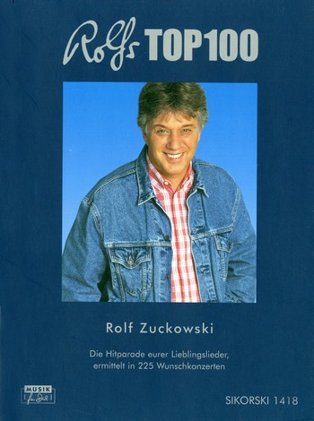 Vorderes Coverbild Rolf Zuckowski Rolfs Top 100