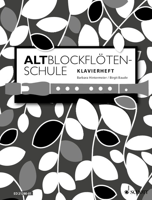 Vorderes Coverbild Altblockflötenschule