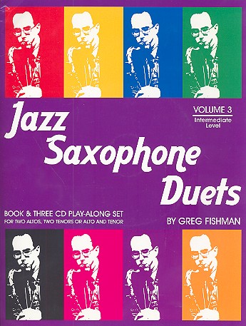 Vorderes Coverbild Jazz Saxophone duets vol.3 (+3CD's)