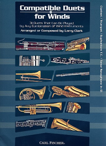 Vorderes Coverbild Compatible Duets for Winds