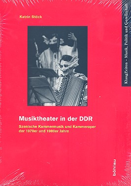 Vorderes Coverbild Musiktheater in der DDR Szenische