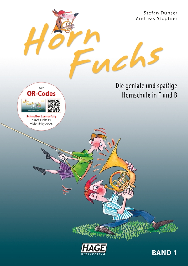Vorderes Coverbild Horn-Fuchs Band 1 (+QR-Codes)