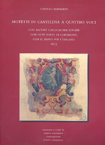 Vorderes Coverbild Motetti in cantilena a 4 voci con alcune canzoni