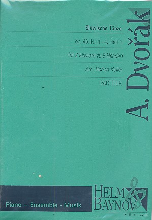 Vorderes Coverbild Slawische Tänze op.46 Band 1