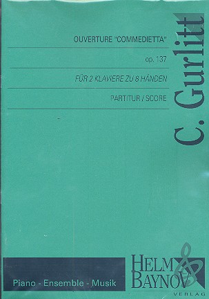 Vorderes Coverbild Ouverture Commedietta op.137