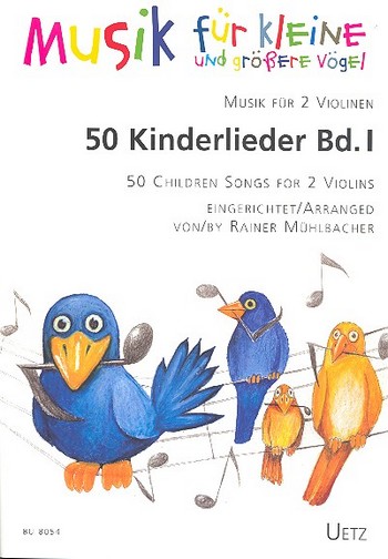Vorderes Coverbild 50 Kinderlieder Band 1