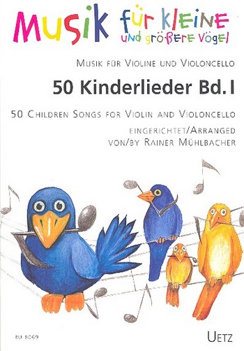Vorderes Coverbild 50 Kinderlieder Band 1