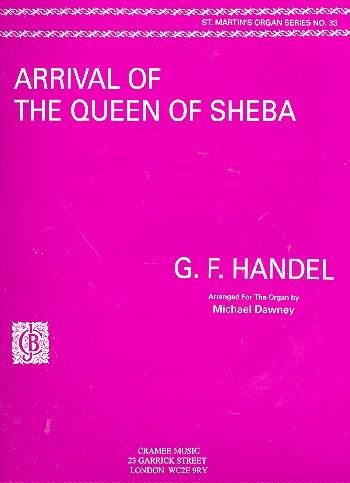Vorderes Coverbild Arrival of the Queen of Sheba