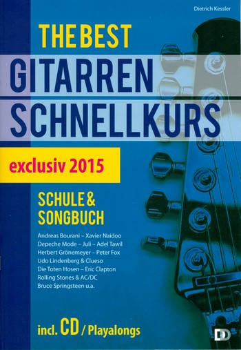 The best Gitarrenschnellkurs - exklusiv (+CD):