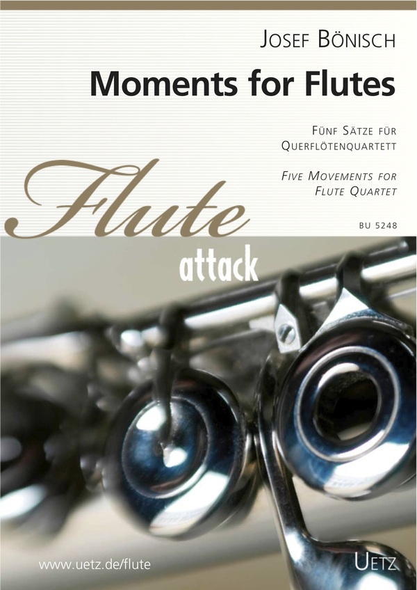 Vorderes Coverbild Moments for Flutes