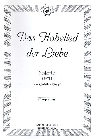 Vorderes Coverbild Das Hohelied der Liebe für