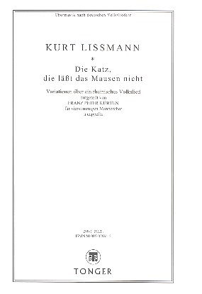 Vorderes Coverbild Die Katz die läßt das Mausen nicht