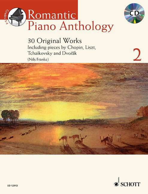 Vorderes Coverbild Romantic Piano Anthology vol.2 (+CD)