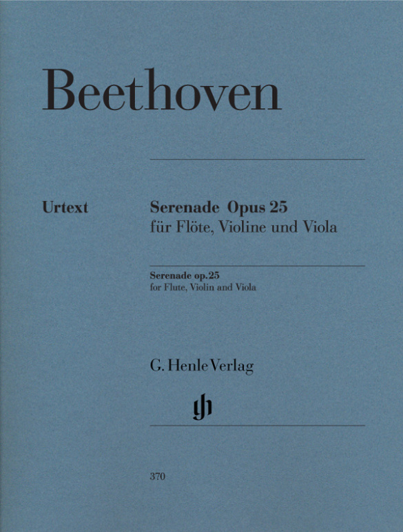 Vorderes Coverbild Serenade op.25
