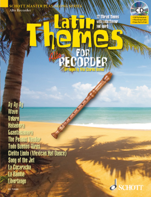 Vorderes Coverbild Latin Themes (+CD)