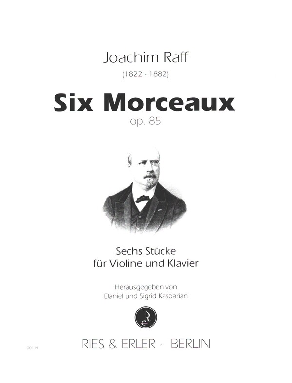 Vorderes Coverbild 6 morceaux op.85