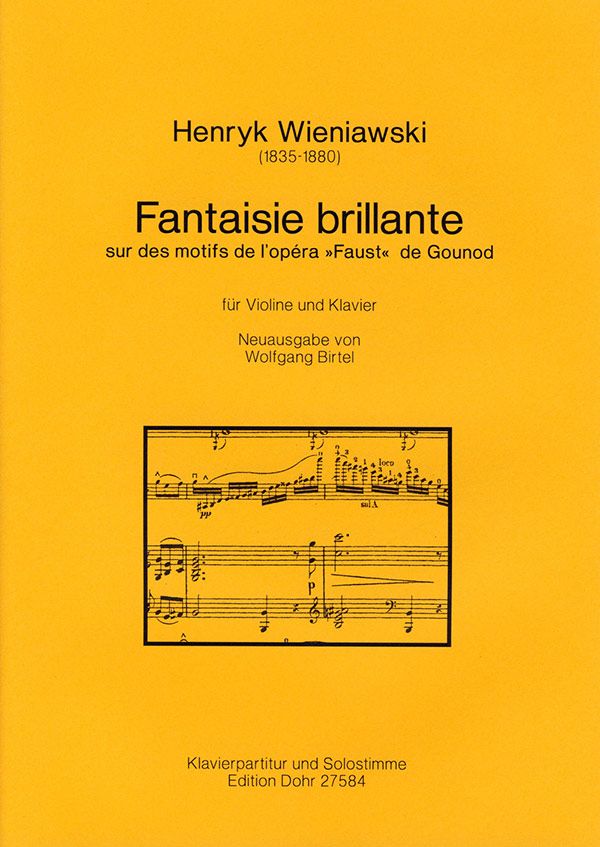 Vorderes Coverbild Fantaisie brillante op.20 