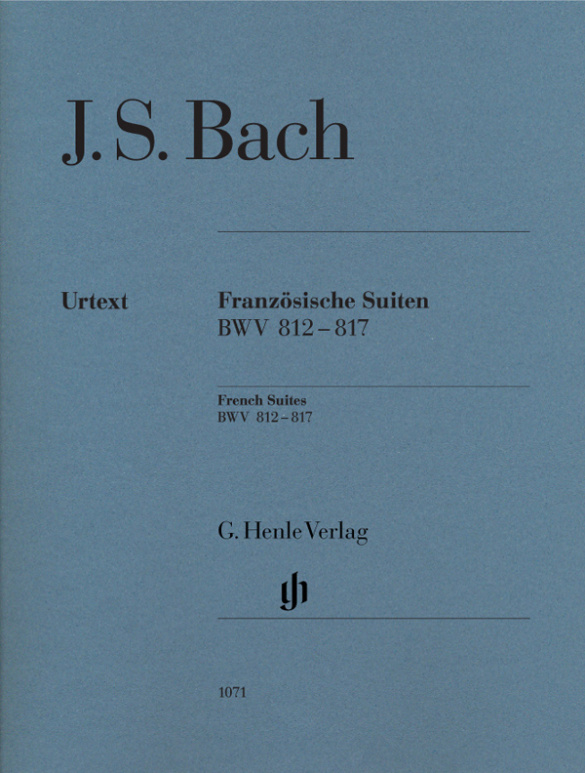 Vorderes Coverbild Französische Suiten BWV812-817