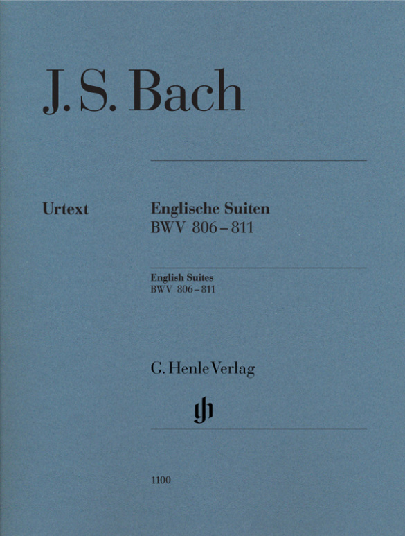 Vorderes Coverbild 6 Englische Suiten BWV806-811