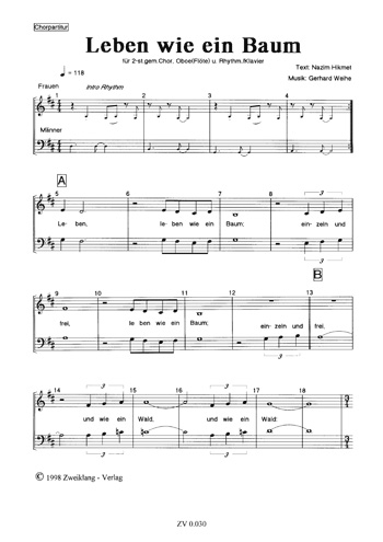 Vorderes Coverbild Leben wie ein Baum