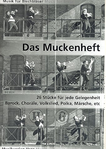 Vorderes Coverbild Das Muckenheft für 4-stimmiges