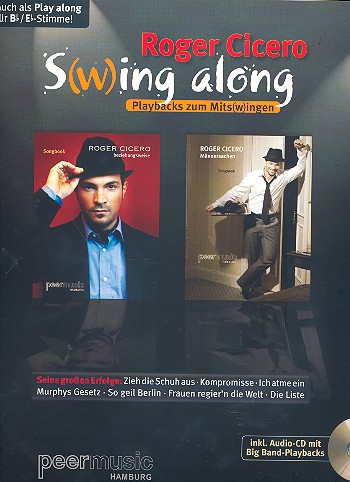 Vorderes Coverbild Roger Cicero Swing Along (+CD):
