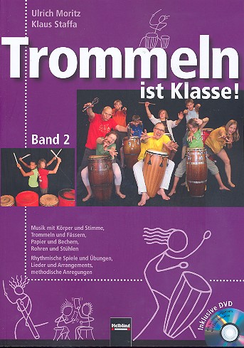 Trommeln ist klasse Band 2 (+DVD)