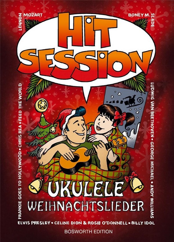 Vorderes Coverbild Hit Session für Ukulele Christmas