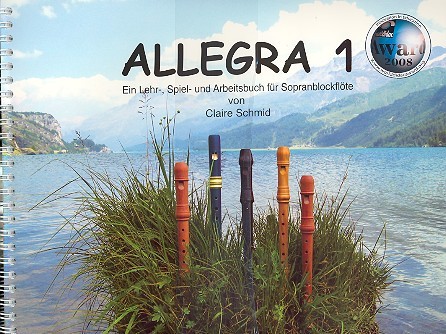 Vorderes Coverbild Allegra Band 1 (+CD)