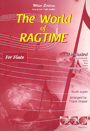 Vorderes Coverbild The World of Ragtime (+CD): for flute
