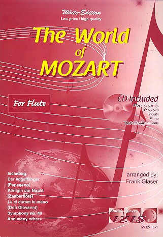 Vorderes Coverbild The World of Mozart (+CD) for flute