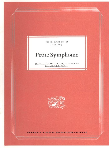Vorderes Coverbild Petite Symphonie für Kammerorchester